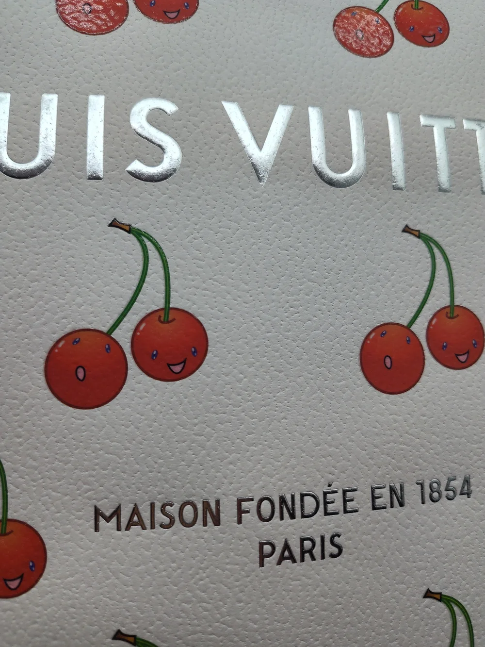 LOUIS VUITTON X Murakami Cherry 2025 Shopping Bag Gift Packaging PRISTINE Rare
